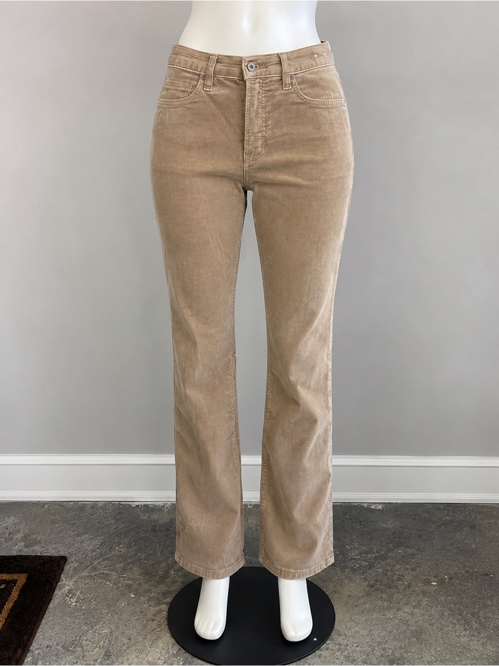 GAP Tan Wide-Leg Corduroy Jeans